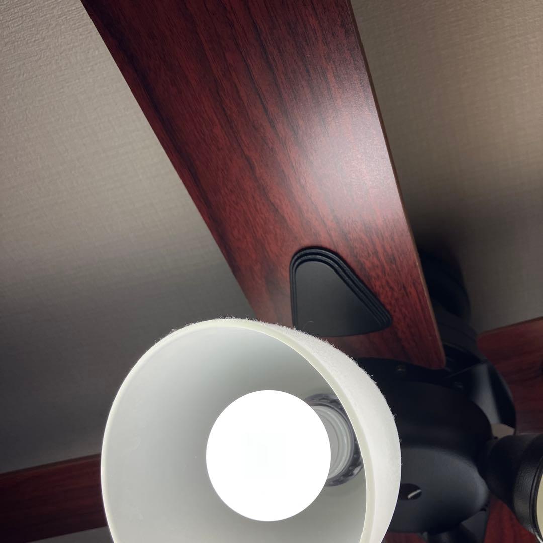 ダークウッド シーリングファン 4灯