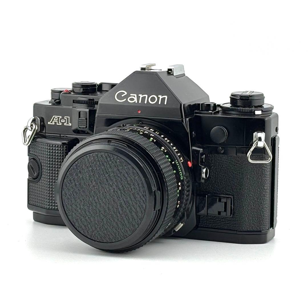【完動品】Canon A-1 + CANONLENS FD 50mm F1.4
