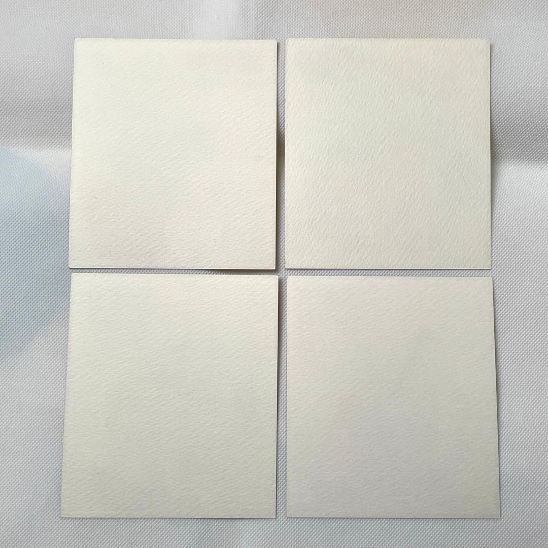 高橋留美子 犬夜叉 複製サイン入りミニ色紙 非売品 4枚セット