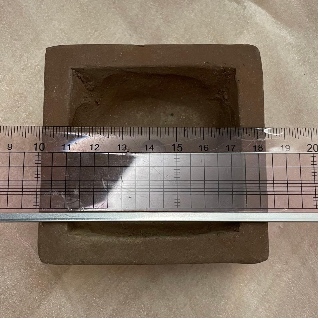 盆栽鉢 ミニ盆栽 鉢 豆盆栽 骨董品 陶芸品 四角