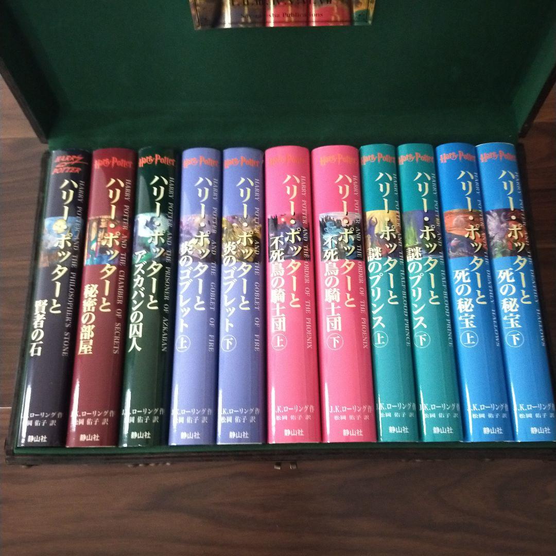 【限定品】静山社特製 ハリー・ポッター 豪華木製BOX 全巻セット（全7巻）