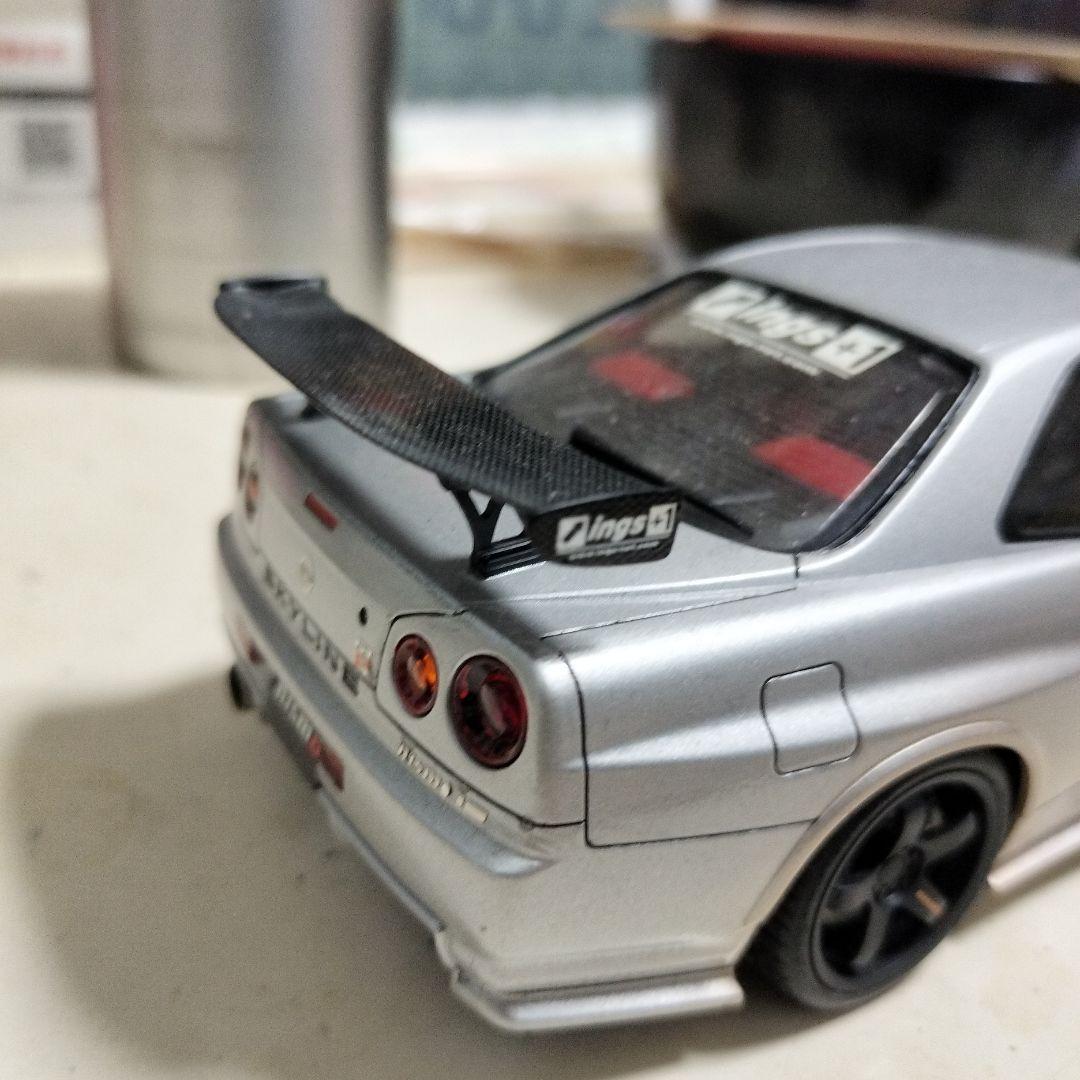 Nissan Skyline GT-R R34 シルバー