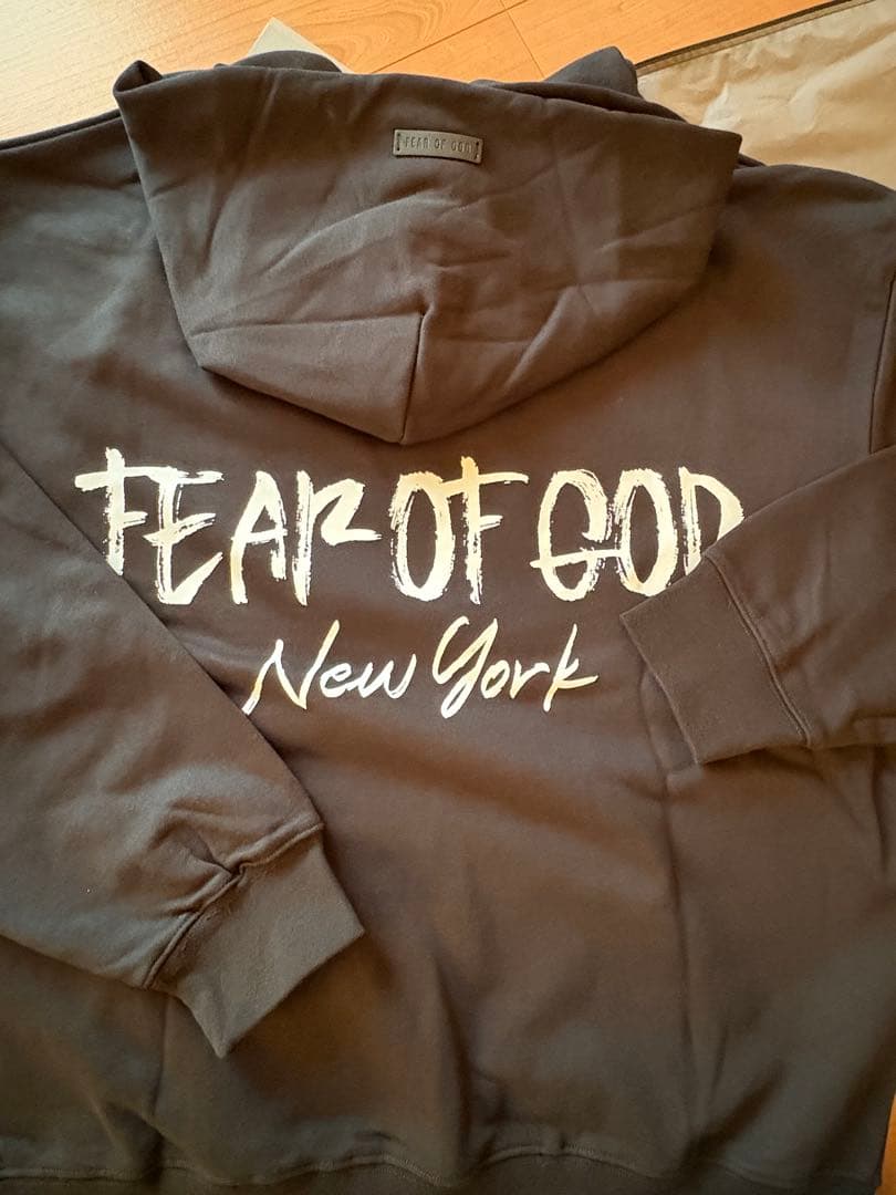 新品 エッセンシャルズ Essentials 綿男女兼用　防寒パーカー