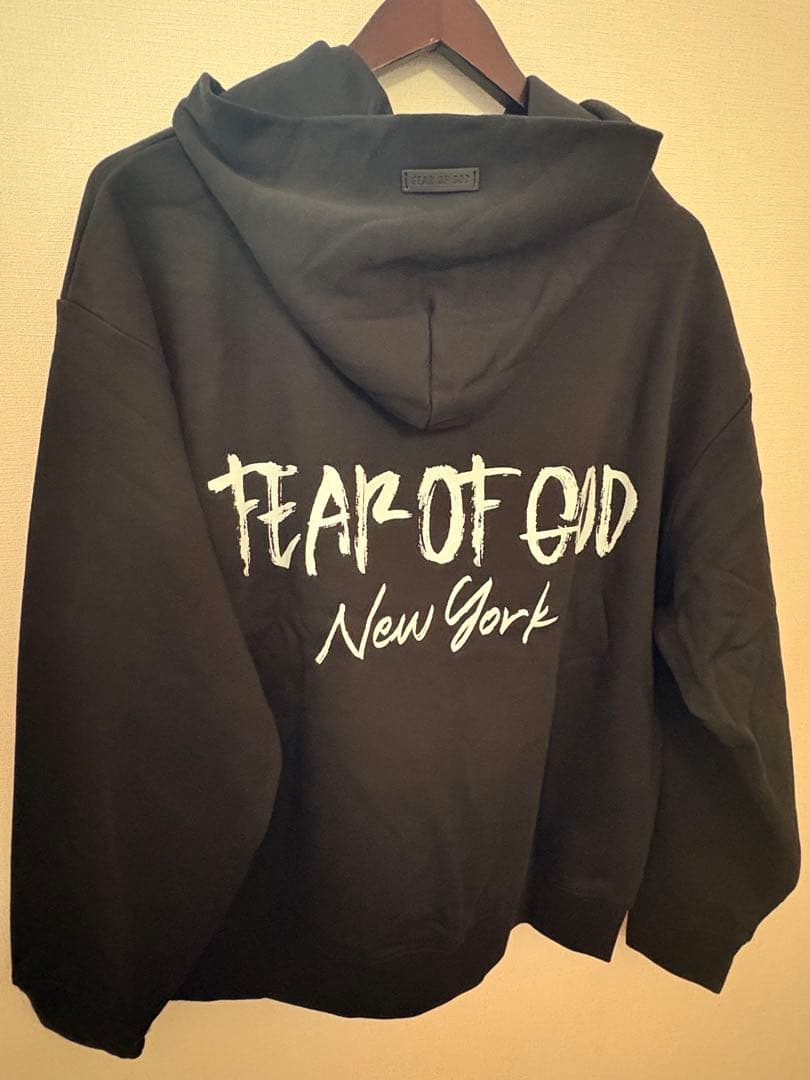 新品 エッセンシャルズ Essentials 綿男女兼用　防寒パーカー