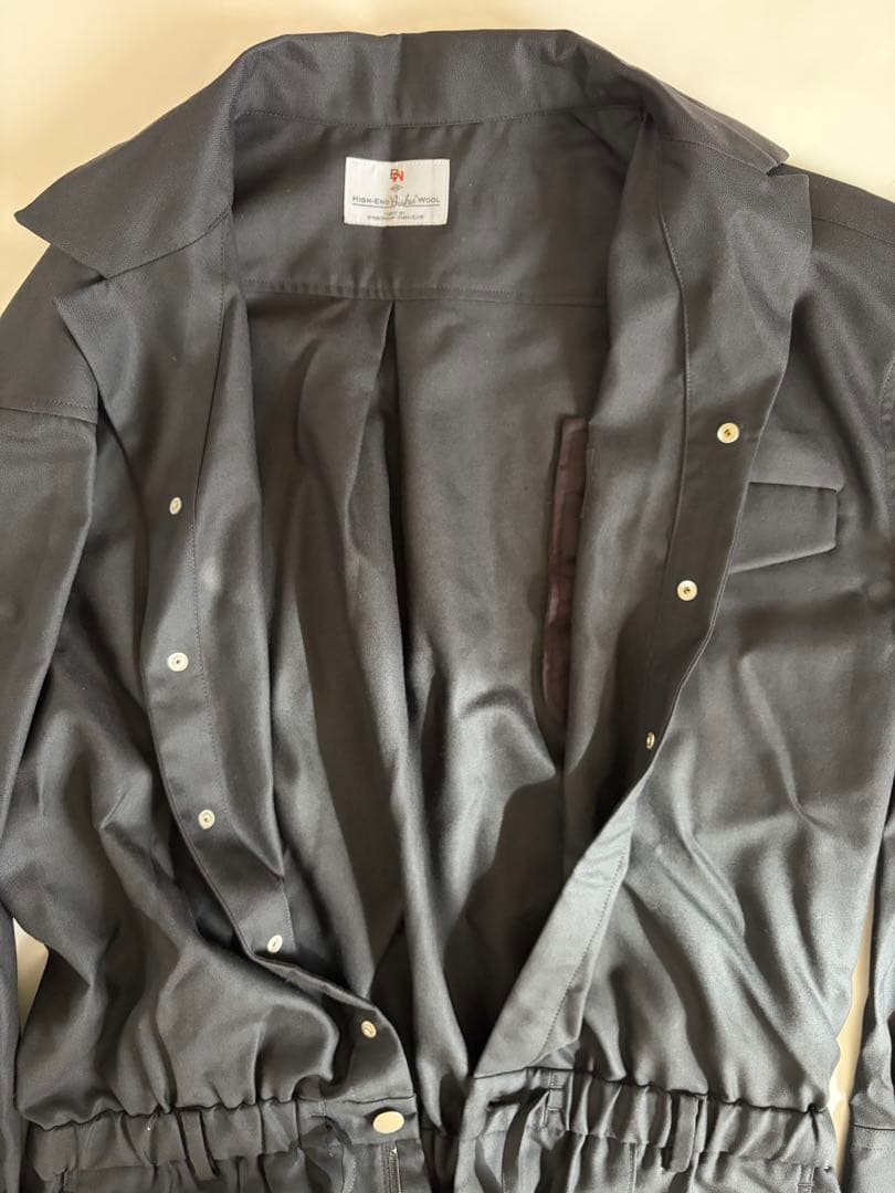 MB LIMITED 尾州ウール ジャンプスーツ つなぎ オールインワン