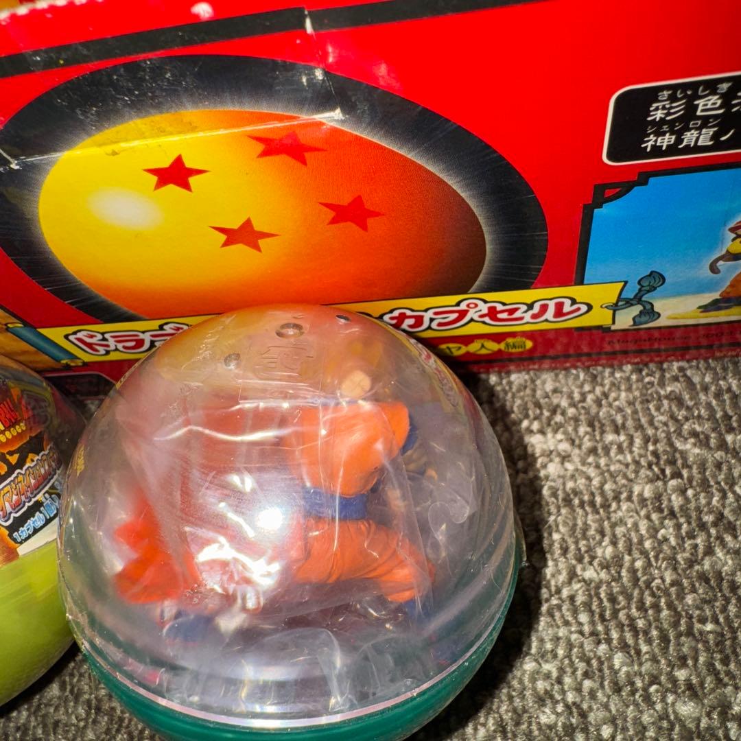 カプセル未開封あり　ドラゴンボール カプセル７個＋ガチャガチャ２個