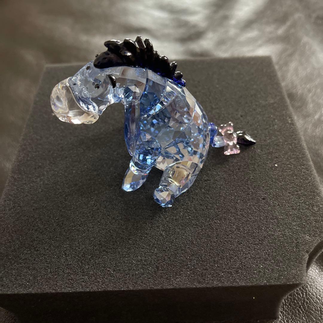 希少 スワロフスキー ディズニー イーヨー クリスタル 置物