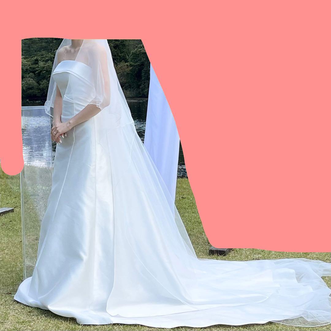 【クリーニング済】 YNSウェディングドレス