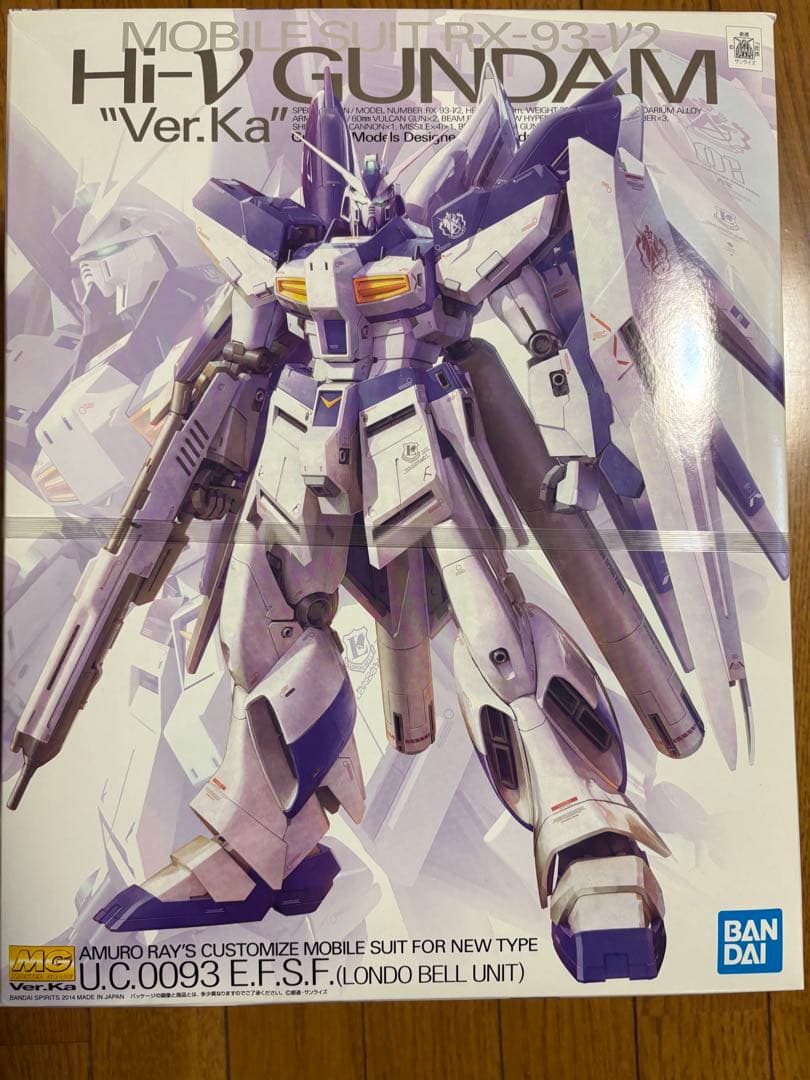 【A 】MG 1/100スケール 地球連邦軍ニュータイプ専用モビルスーツ