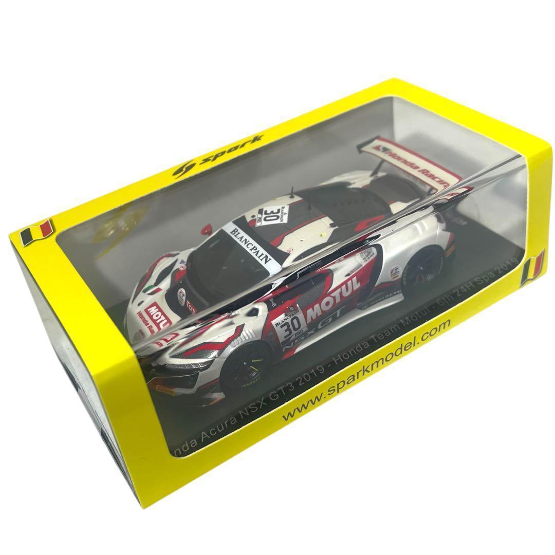 未開封エラー品 Spark 1/43 NSX GT3 '19スパ24h #30