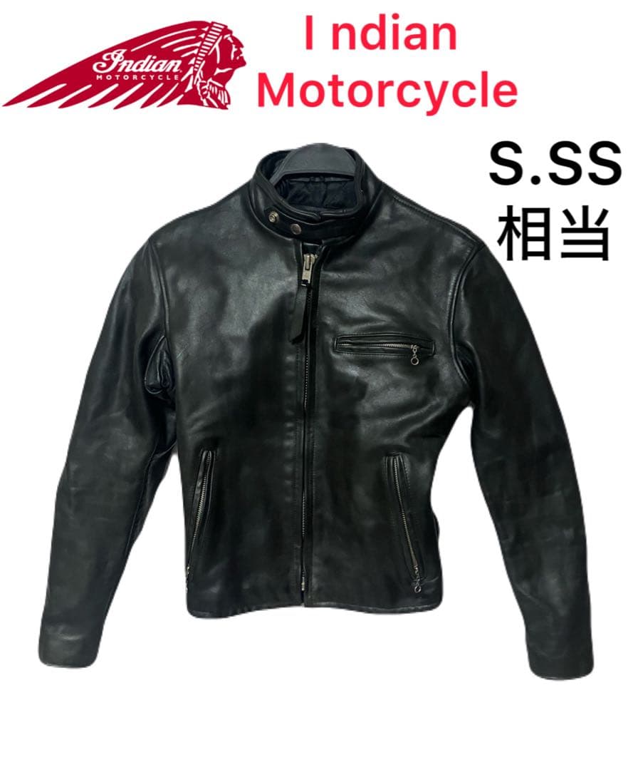 は*ん様 インディアンモーターサイクル　ライダースシングルジャケット