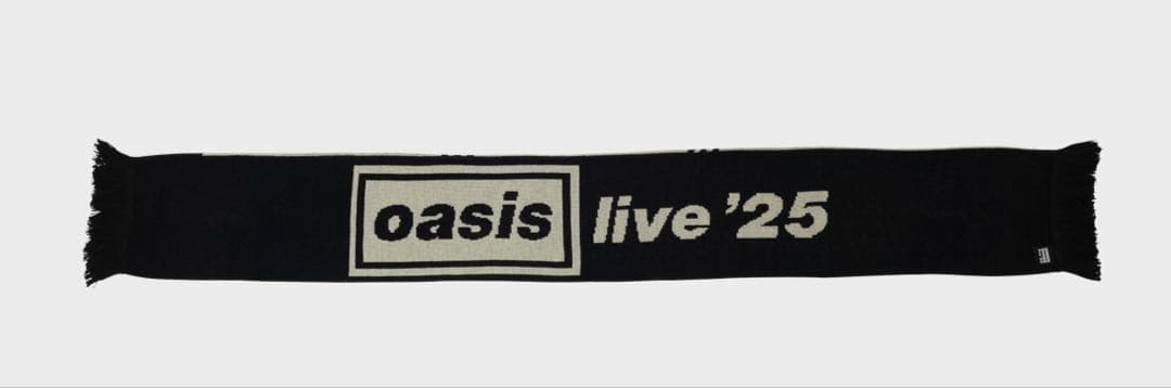 oasis live '25 フットボールスカーフ