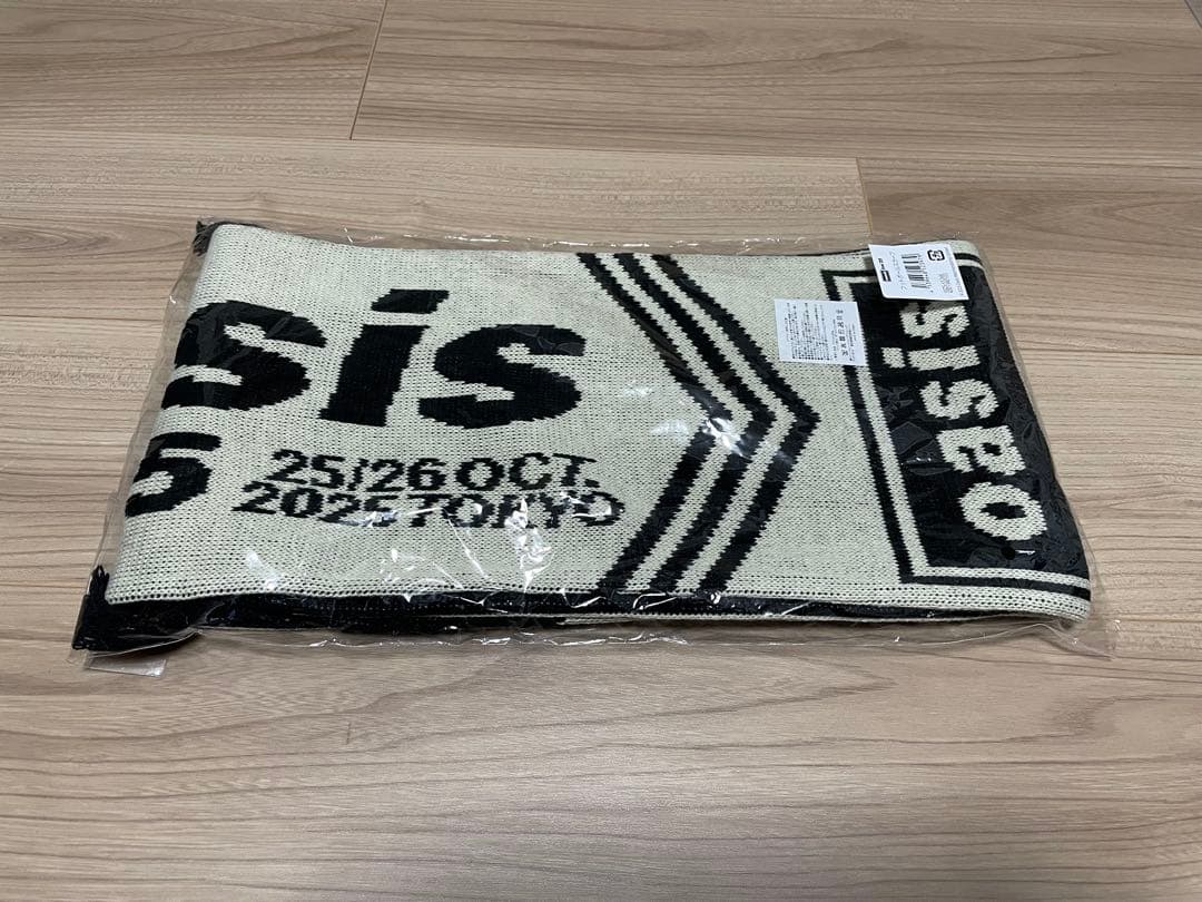oasis live '25 フットボールスカーフ