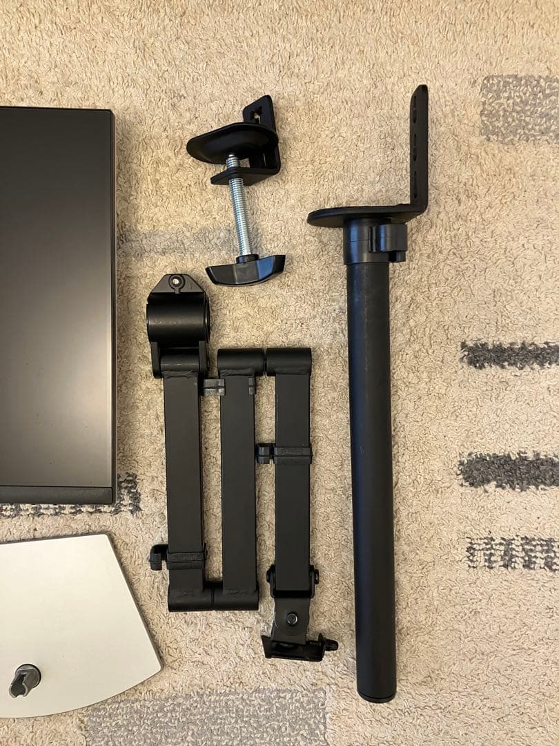 Dell 23.8インチモニター本体とスタンド一式