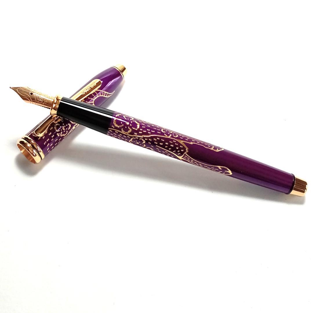 crf33 クロス万年筆 タウンゼント/イヤー・オブ・ザ・オックス F字 牛 紫