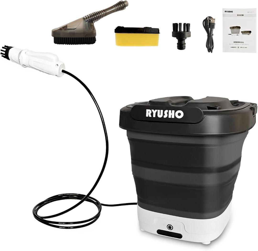 【新品】高圧洗浄機　折り畳みコンパクト収納