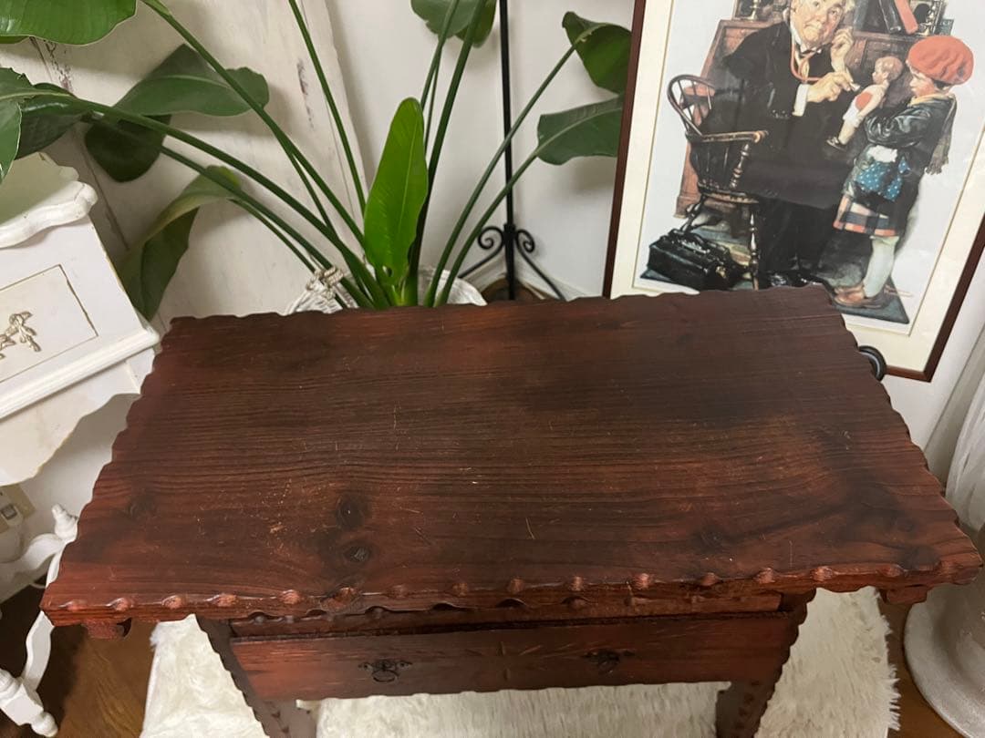 和製ヴィンテージ サイドテーブル　ナイトテーブル