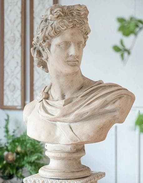 置物 胸像 ギリシア ローマ クラシック アンティーク 85659ST