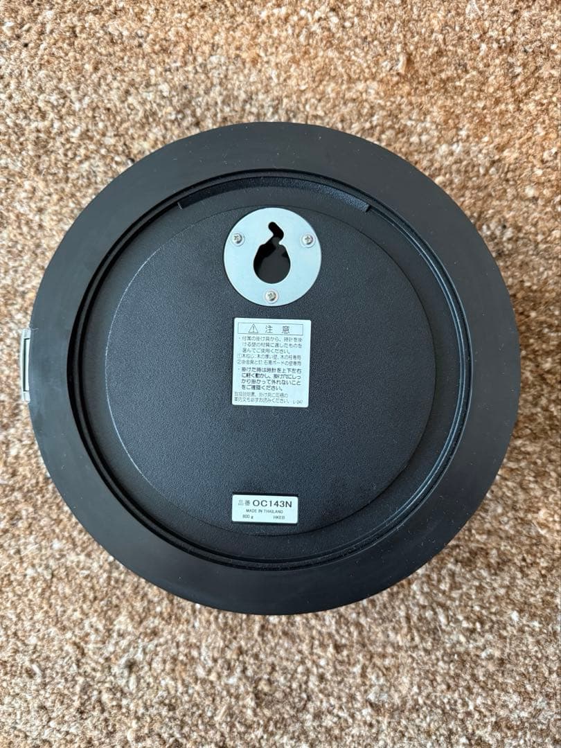 【P.F.S別注 】壁掛け時計　グレー色