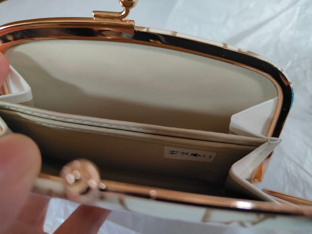 希少　文庫屋大関　天溝がま口財布　竹久夢二　傘