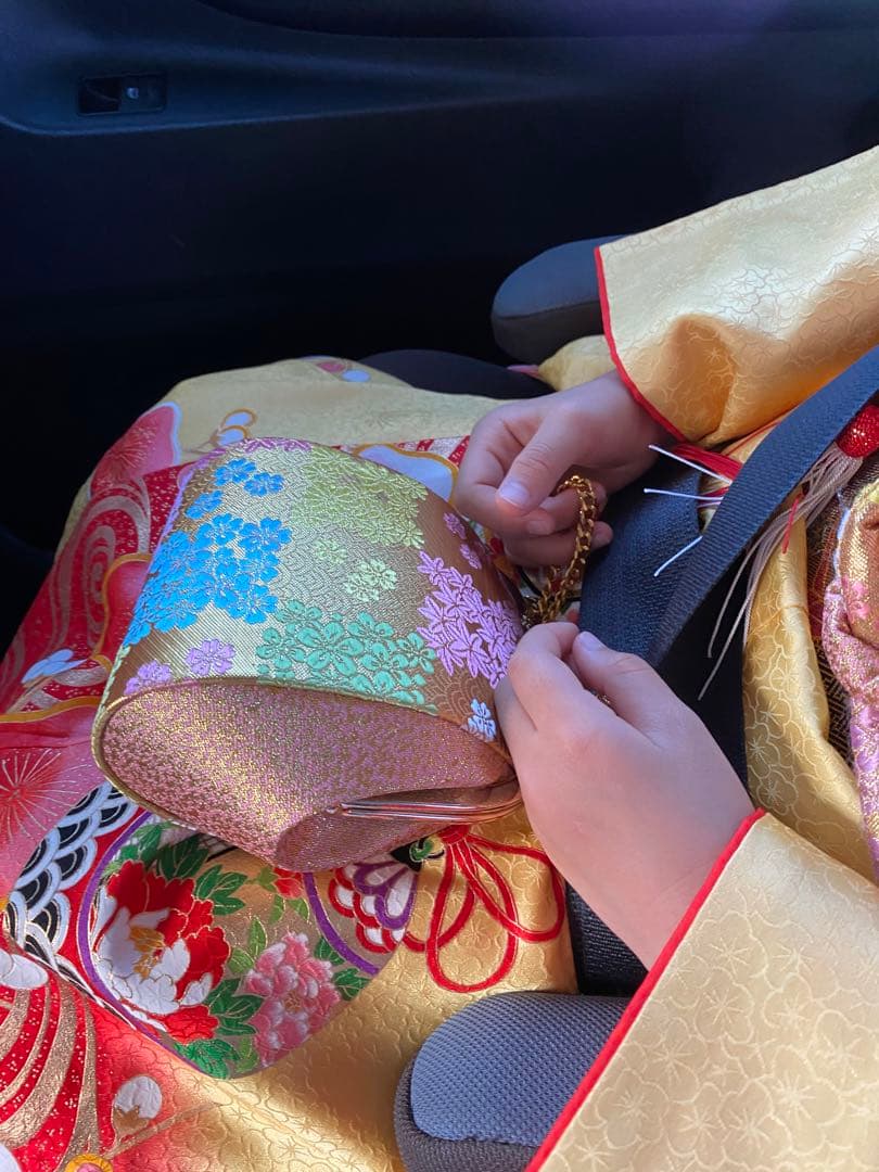 【たっぴ】七五三着物セット(イエロー)7歳 女の子