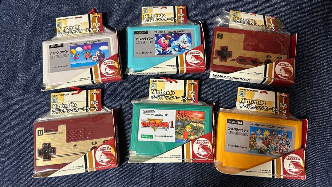 希少 Nintendo プラスチックカードケース　激レア　6種セット