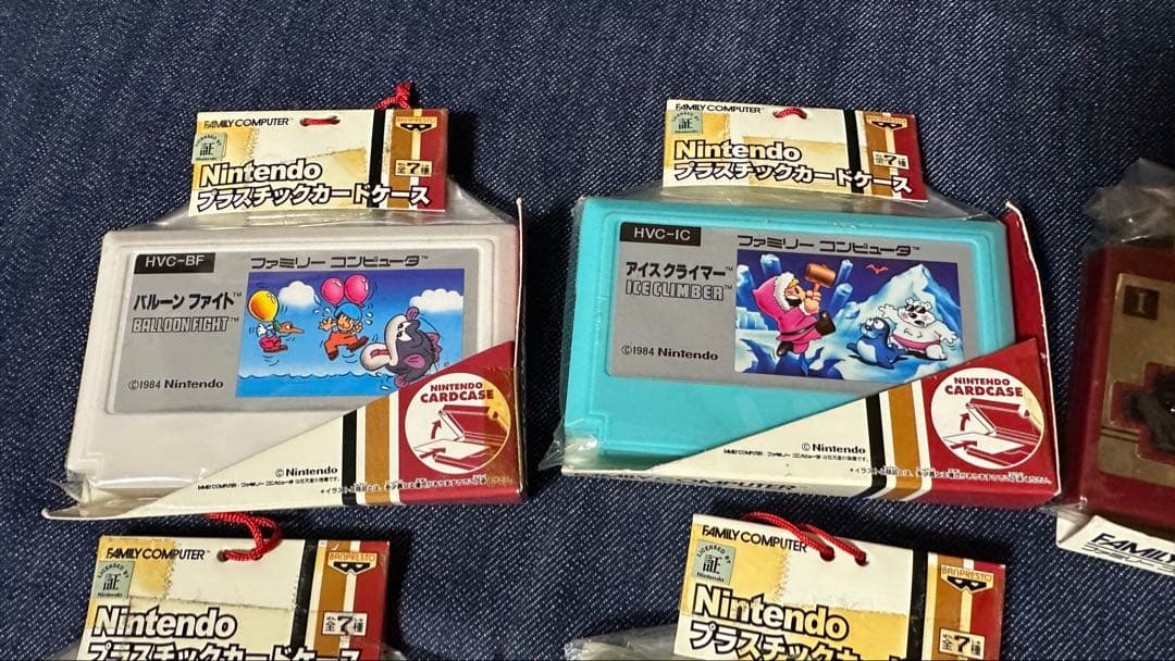 希少 Nintendo プラスチックカードケース　激レア　6種セット