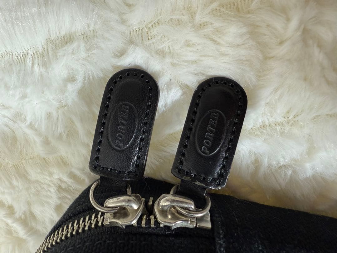 美品PORTER×FABRICK コラボ商品 ビジネスバッグ 薄型　A4収納可