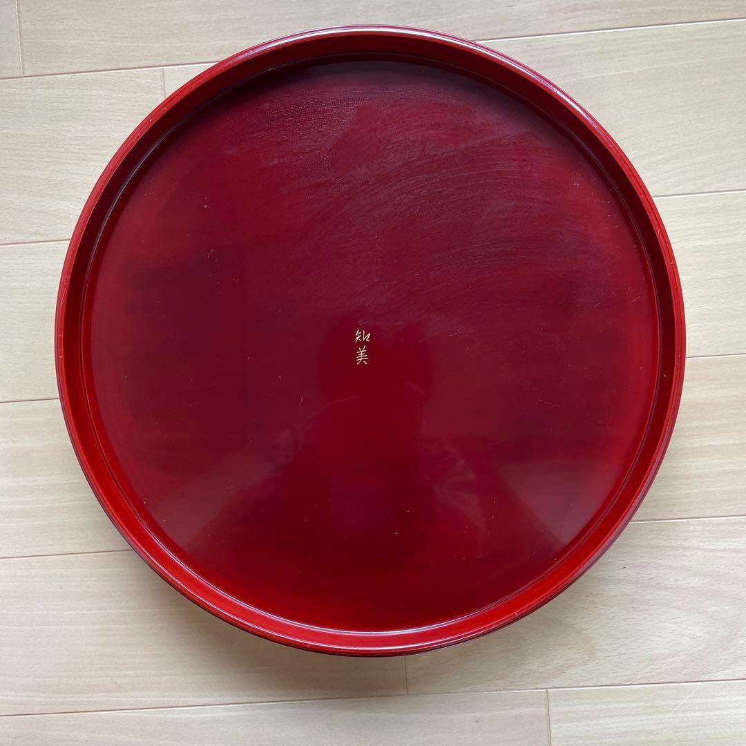 輪島漆器　小林　春政　お盆？