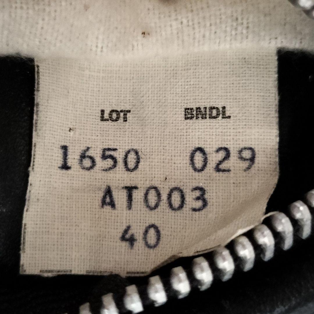 SCHOTT ショット USA製 1650 レザー ライダースジャケット 40