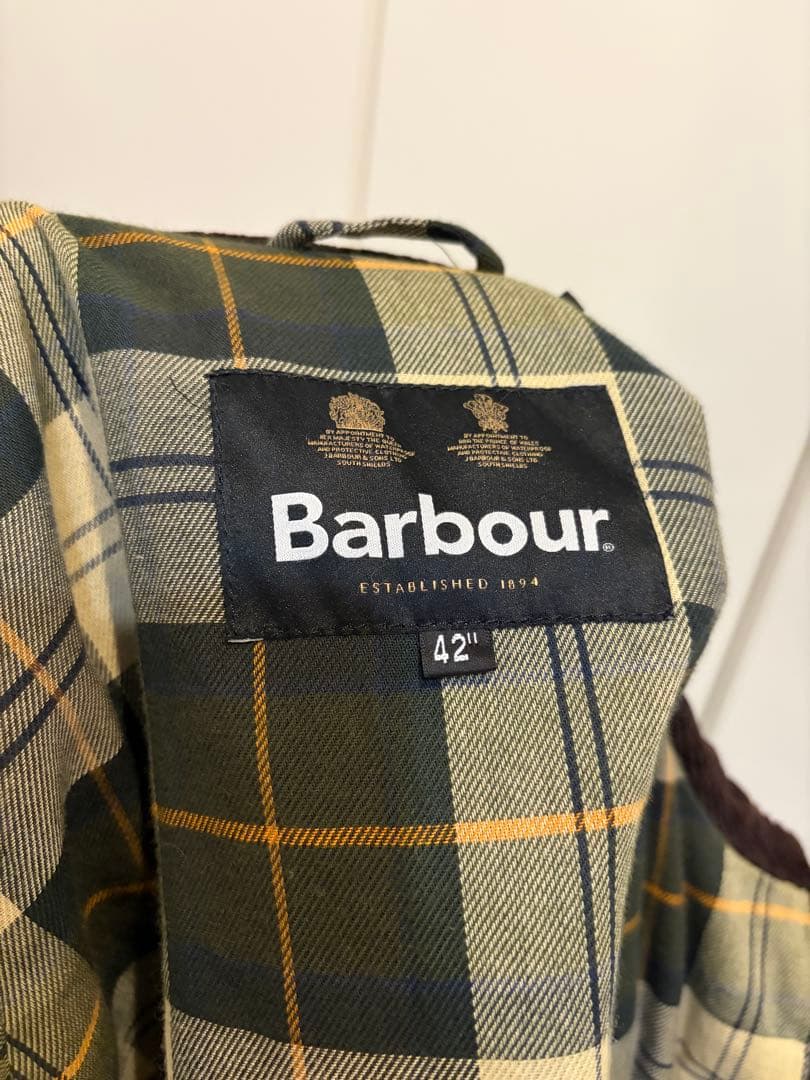 Barbour オイル トランスポート 42\" オリーブ