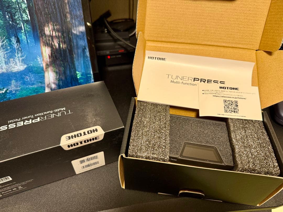 HOTONE TUNER PRESS チューナー/ボリュームペダル