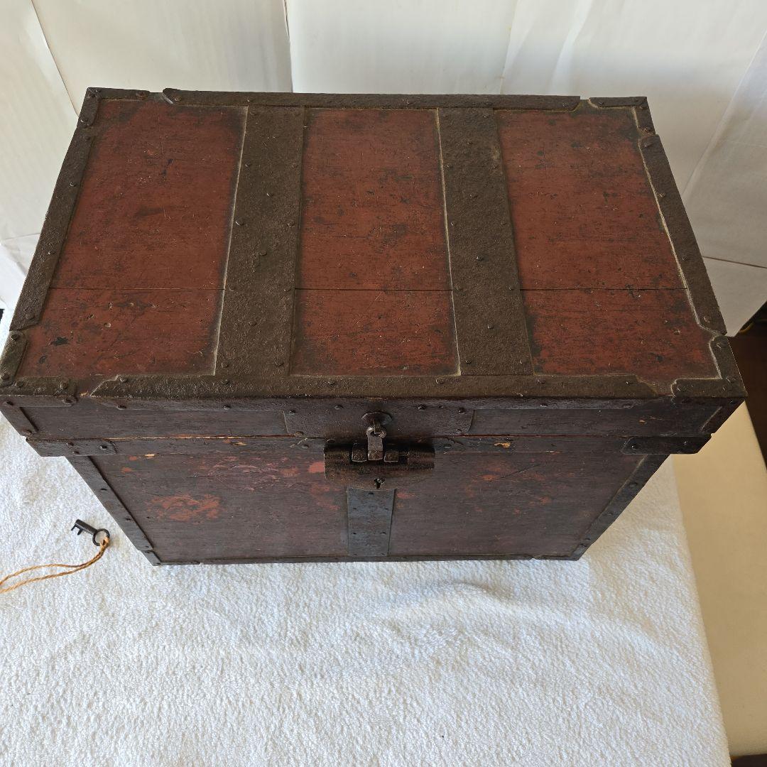 挟箱　鎧櫃　家紋　背負箪笥　武具　刀剣　千両箱　甲冑箱　兜箱　江戸時代　古民具