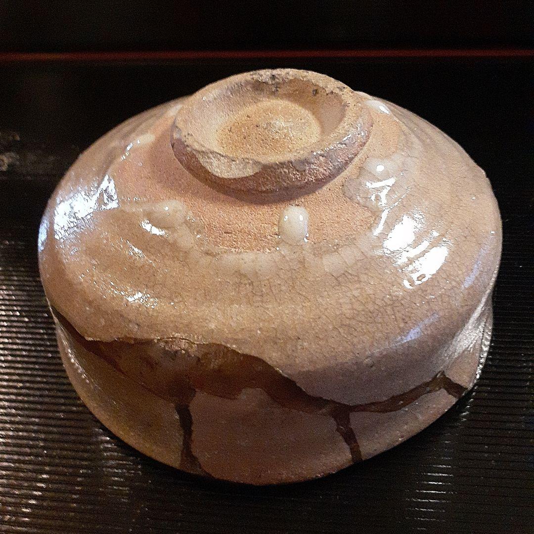 古唐津　馬盥茶碗　桃山から江戸初期