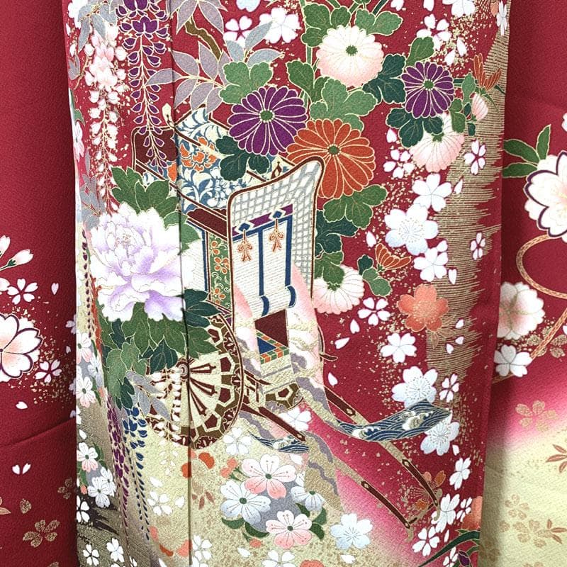 512z1, 509u1, 406v35〇古典柄 振袖〇美品 成人式 結婚式