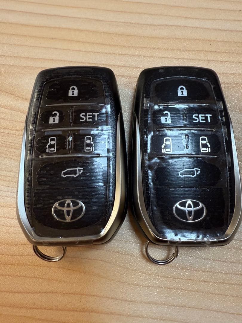 トヨタ純正 アルファード スマートキー (６ボタン) 2個 送料込み