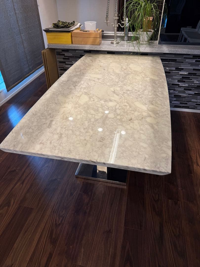 引取限定 カッテラン ダイニング テーブル チェア 4脚