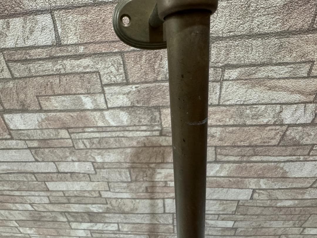 【値下げ】アンティークなタオルハンガー　バー1本