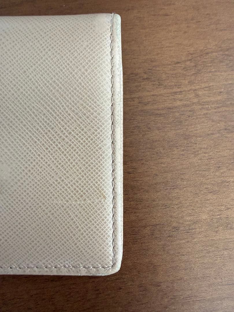 PRADA 二つ折り財布 Saffiano Multic Cipria