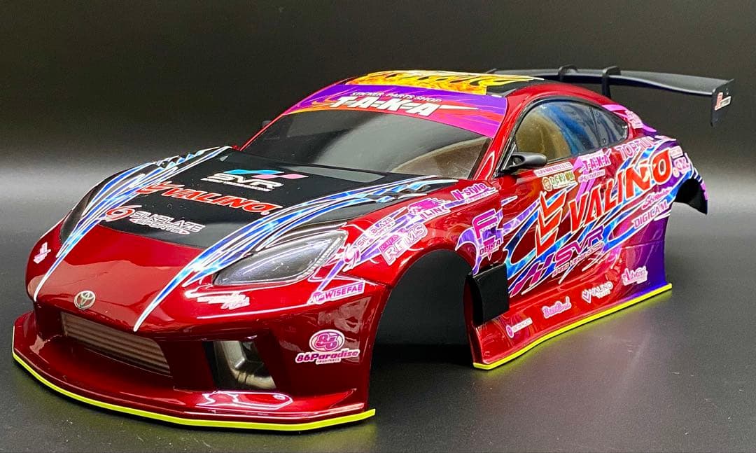 SHIBATA 2024 GR86 Basebody☆塗装済ボディ☆ドリフト