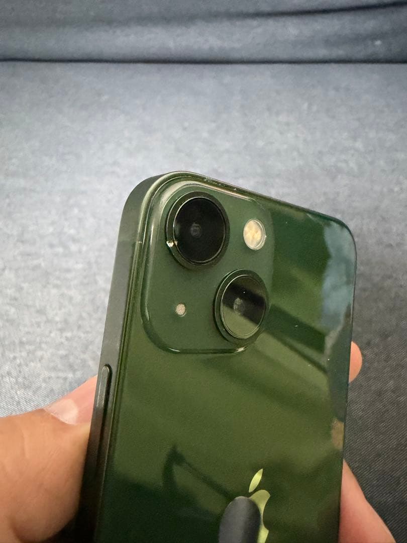 値下げ！美品！Apple iPhone 13 miniミッドナイトグリーン 本体