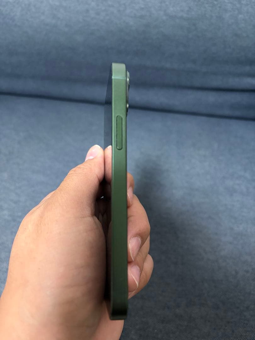 値下げ！美品！Apple iPhone 13 miniミッドナイトグリーン 本体