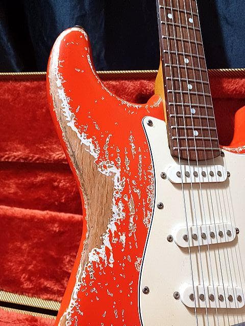 ❖❖ Custom HeavyRelic FiestaRed Strato ❖❖