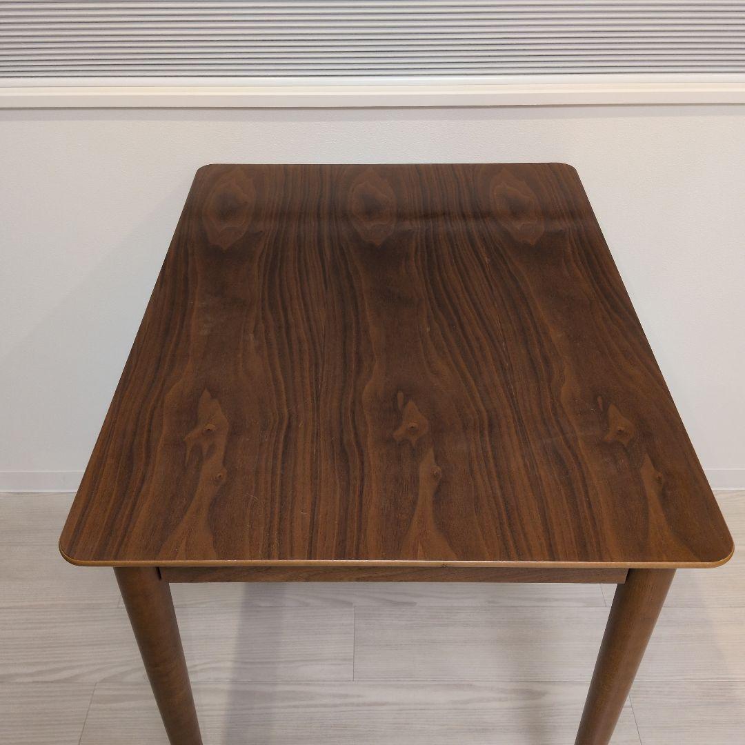 NOCE ダイニングテーブル ウォールナット 80×60×75cm(高さ)