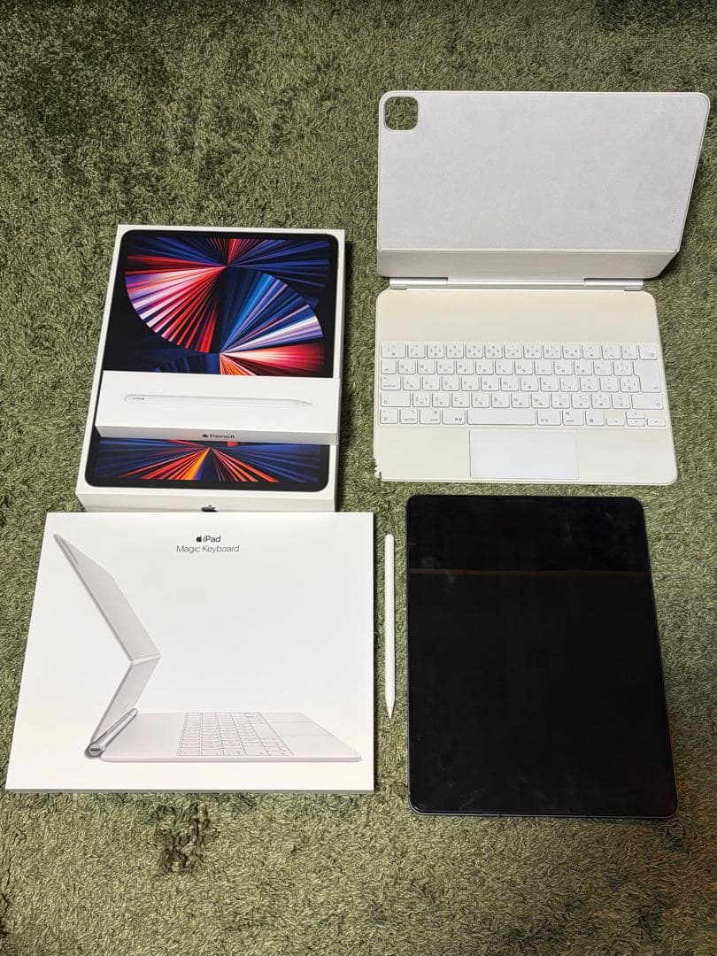 iPad Pro 12.9(第5世代) 1TB、キーボード、ペンシルセット