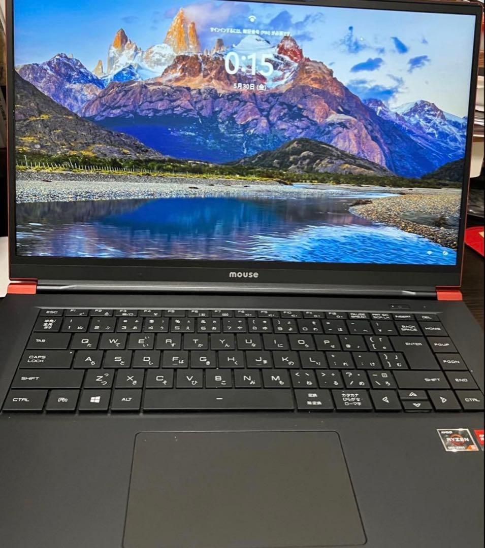 出品年内のみ mouse ノートPC Ryzen 5
