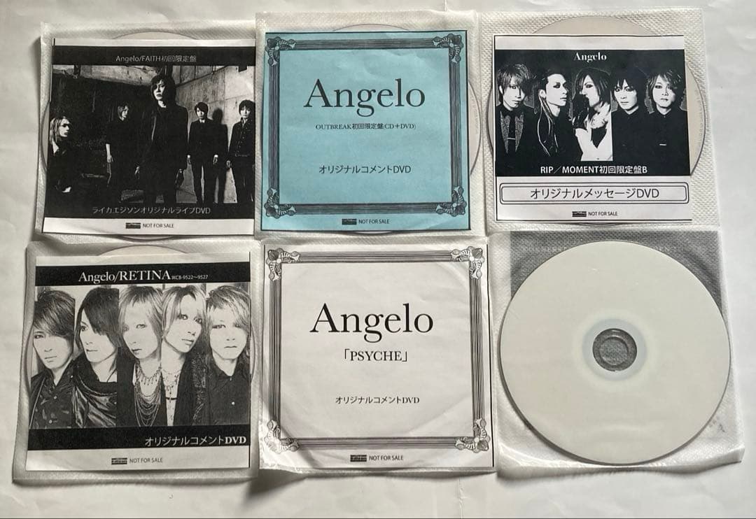 レア！Angelo 購入特典　6点セット 非売品　ジールリンク ライカエジソン