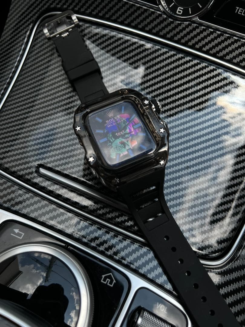 AppleWatch Full Clearcase 44/45 時計 A