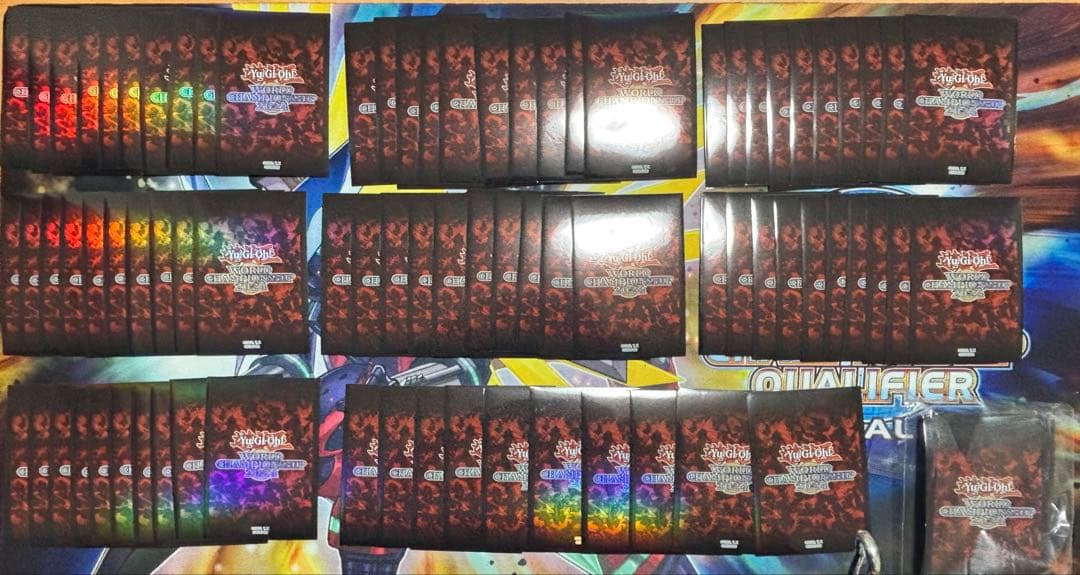 遊戯王　WCS2024スリーブ　使用80枚　未使用20枚