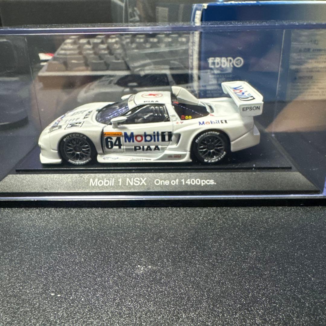 ミニカー Mobil 1 NSX 2002 EBBRO 1/43 JGTC